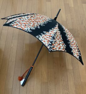 昭和中期の着物で作る日傘 | atelier mieuze